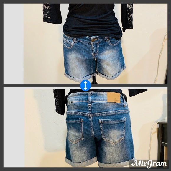 Gp Jeans Shorts Gp Jean Cuffed Jean Sz 0 Poshmark